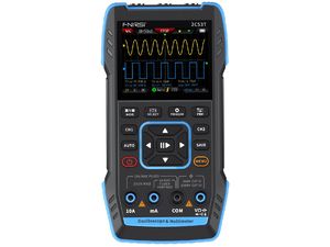 FNIRSI 2C53T digitálny multimeter, osciloskop a generátor signálu 3v1, dvojkanálový, 50 MHz