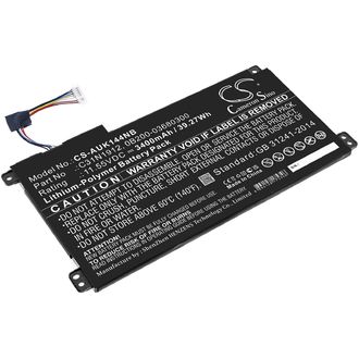 Batéria pre Asus Vivobook 14, Asus E510, 3400 mAh, Li-Pol