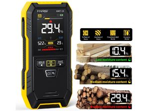 FNIRSI WMT-10 Číslicový vlhkomer na materiály a drevo s LCD displejom
