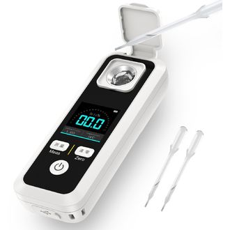 FNIRSI JBM-20 elektronický digitálny glukomer, BRIX refraktometer, 0-55%