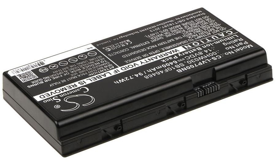 Batéria pre Lenovo Thinkpad P70, P71, 6400mAh, Li-Ion