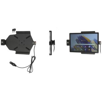 Brodit držiak na Samsung Galaxy Tab A8 (SM-X200/SM-X205), uzamykateľný, s nabíjaním z CL/USB