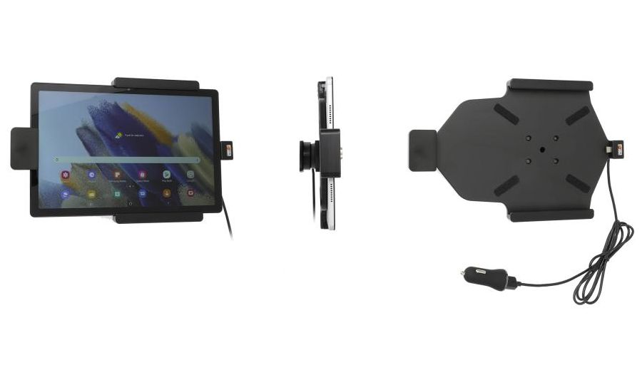 Brodit držiak na Samsung Galaxy Tab A8 (SM-X200/SM-X205), s istením, s nabíjaním z CL/USB
