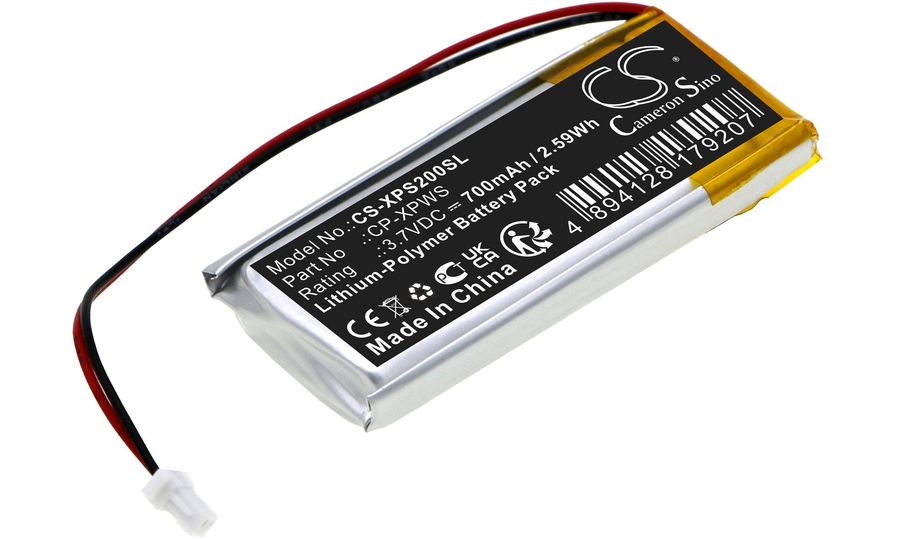 Batéria pre Xp Deus Mi-4 Pinpointers, Ws1 a ďalšie, 700 mAh, Li-Ion