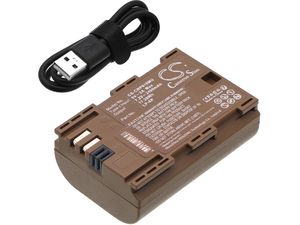 Batéria pre Canon EOS 5D Mark III, EOS 5DS a ďalšie, 2400, Li-Ion, nabíjanie cez USB-C