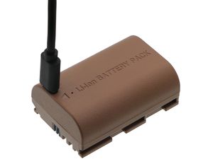 Batéria pre Canon EOS 5D Mark III, EOS 5DS a ďalšie, 2400, Li-Ion, nabíjanie cez USB-C