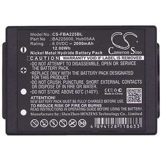 Batéria pre HBC Linus 6, Spectrum 1, 2, A, B, 2000mAh, Ni-MH