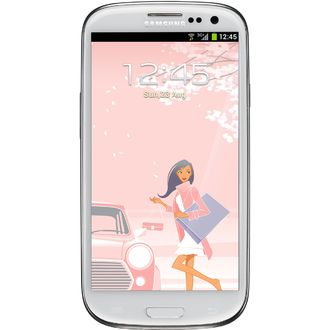 Samsung Galaxy S III i9300 16 GB, biela La Fleur
