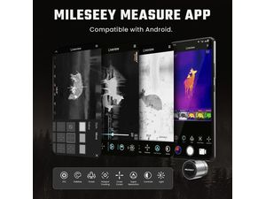 Mileseey TNV30i termovízny monokulár a termokamera pre mobil, 320x240, Android, aplikácia