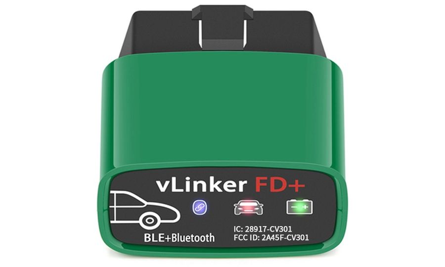 Vgate vLinker FD+ autodiagnostika OBD II pre Ford/Mazda, Bluetooth 4.0, FORScan Lite