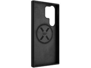 Zadný kryt FIXED MagFlow pre Samsung Galaxy S24 Ultra s podporou MagSafe, čierny