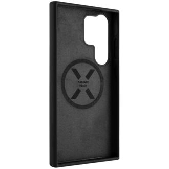 Zadný kryt FIXED MagFlow pre Samsung Galaxy S24 Ultra s podporou MagSafe, čierny
