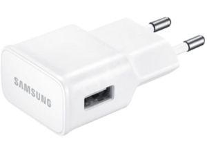Samsung sieťová rýchlonabíjačka EP-TA200EBE, 15 W, bez kábla, ekologické balenie, biela