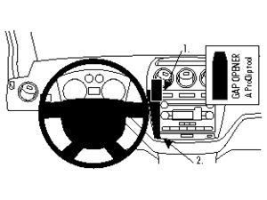 Brodit ProClip montážna konzola pre Ford Transit Connect 12-13