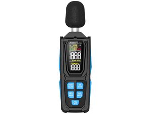 Mestek SL750B digitálny hlukomer s farebným displejom, 30-130 dB