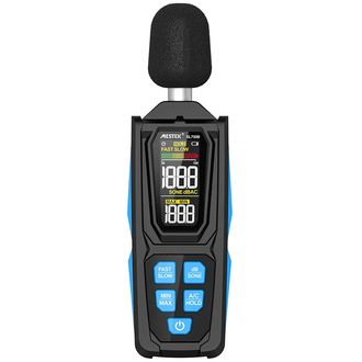 Mestek SL750B digitálny hlukomer s farebným displejom, 30-130 dB
