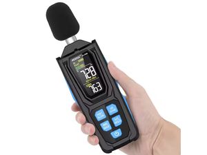 Mestek SL750B digitálny hlukomer s farebným displejom, 30-130 dB