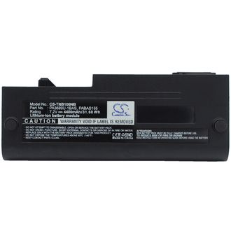Batérie pre Toshiba Netbook NB100 Mini (ekv. PABAS156), 4400mAh