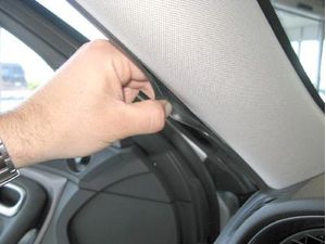 Brodit ProClip montážna konzola pre Saab 9-5 11-12, vľavo na stĺpik