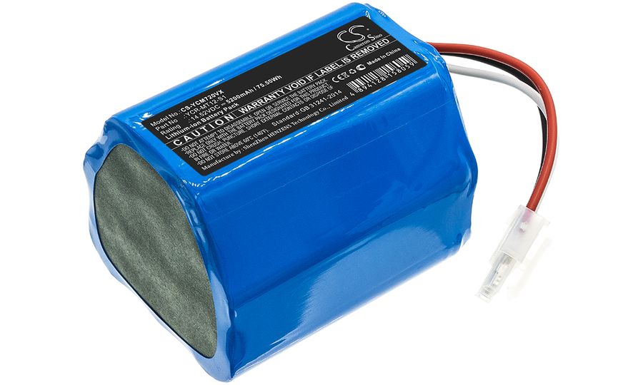 Batéria pre Iclebo O5/Omega, Miele Scount Rx2 120/Rx3 120, 5200 mAh, Li-Ion