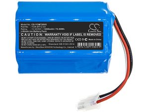 Batéria pre Iclebo O5/Omega, Miele Scount Rx2 120/Rx3 120, 5200 mAh, Li-Ion