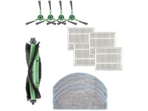 Mobilly Náhradná súprava kefy, filtra a mopu pre iRobot Roomba Essential, 13 ks