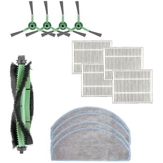 Mobilly Náhradná súprava kefy, filtra a mopu pre iRobot Roomba Essential, 13 ks