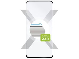 Ochranné tvrdené sklo FIXED pre Samsung Galaxy A55, čierne