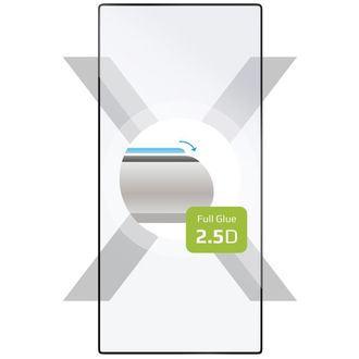 Ochranné tvrdené sklo FIXED pre Samsung Galaxy S24 Ultra, čierne