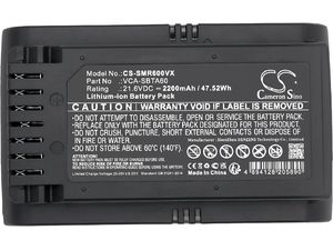 Batéria pre Samsung Jet 60, Jet 60 Flex, 2200 mAh, Li-Ion