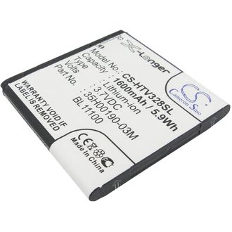 Batérie pre HTC Desire X, Desire V (ekv.BA S800) 1600mAh, Li-ion