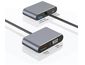 Mobilly 4v1 USB-C na HDMI, VGA, USB3.0 adaptér s napájaním 87W