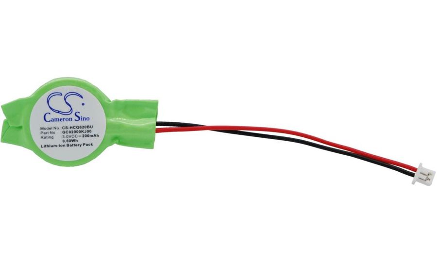 Batéria pre CMOS pre Advent, Asus, HP,MSI, ekvivalent batérie GC02000KJ00, 200 mAh, lítiová
