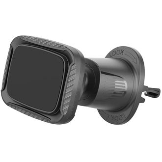 Karbónový magnetický držiak na mobilný telefón do auta, do mriežky ventilácie