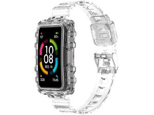 Mobilný remienok pre Huawei Band 7, transparentný