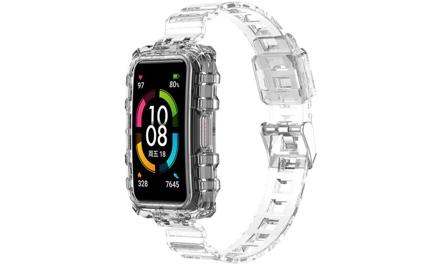 Mobilný remienok pre Huawei Band 7, transparentný