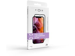 Ochranné tvrdené sklo FIXED pre Apple iPhone 15 Pro Max, čierne