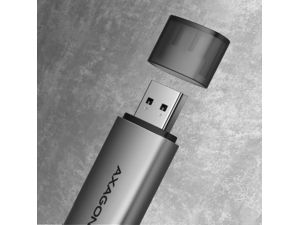 AXAGON CRE-SAC, USB3.2 Gen1 + USB-C a USB externá čítačka kariet microSD / SD, podpora UHS-I
