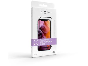 Ochranné tvrdené sklo FIXED pre Apple iPhone 15 Pro, čierne