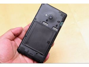 Náhradný diel kryt batérie Lumia 535, oranžový