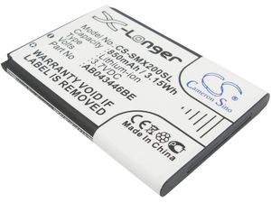 Batérie pre Samsung SGH-X200 (ekv.AB043446BC) 850mAh, Li-ion