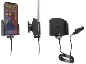 Brodit držiak do auta pre Apple iPhone 14/14 Pro/13/13 Pro, nastaviteľný, CL/USB nabíjanie