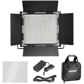 Neewer sada dvojfarebných fotografických svetiel so stojanmi, 660 LED, 40W