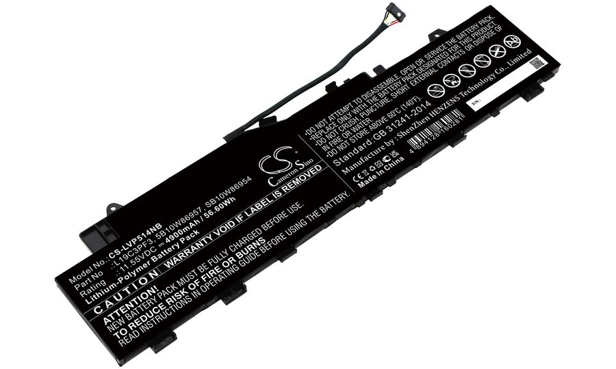 Batéria pre Lenovo Ideapad 5 14, Xiaoxin Air 14 2020 a ďalšie, 4900 mAh, Li-Ion