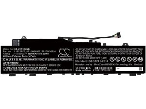 Batéria pre Lenovo Ideapad 5 14, Xiaoxin Air 14 2020 a ďalšie, 4900 mAh, Li-Ion