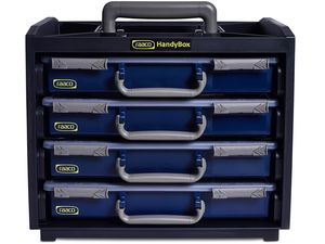 raaco HandyBox 55x4 nosný rám pre boxy na diely, 4 boxy (d x š x v) 376 x 265 x 310 mm