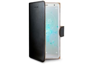 CELLY Wally flipové puzdro pre Sony Xperia XZ2 čierne