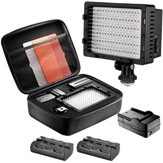 Neewer foto svetlo, 176 LED, 11W, sada