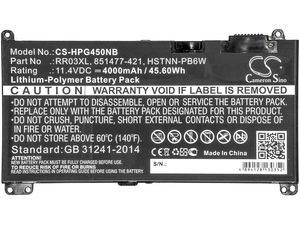 Batéria pre HP Probook 430, 440, 450, 470, , Zhan 66 Pro 13 G2, 4000 mAh, Li-Pol