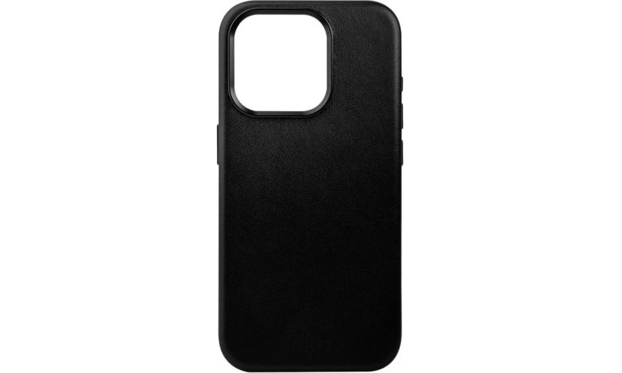 Kožený zadný kryt FIXED MagLeather pre Apple Iphone 15 Plus s podporou MagSafe, čierny